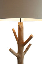 Sales Fever - Stehleuchte Treibholz Natur/Weiß 175 cm#