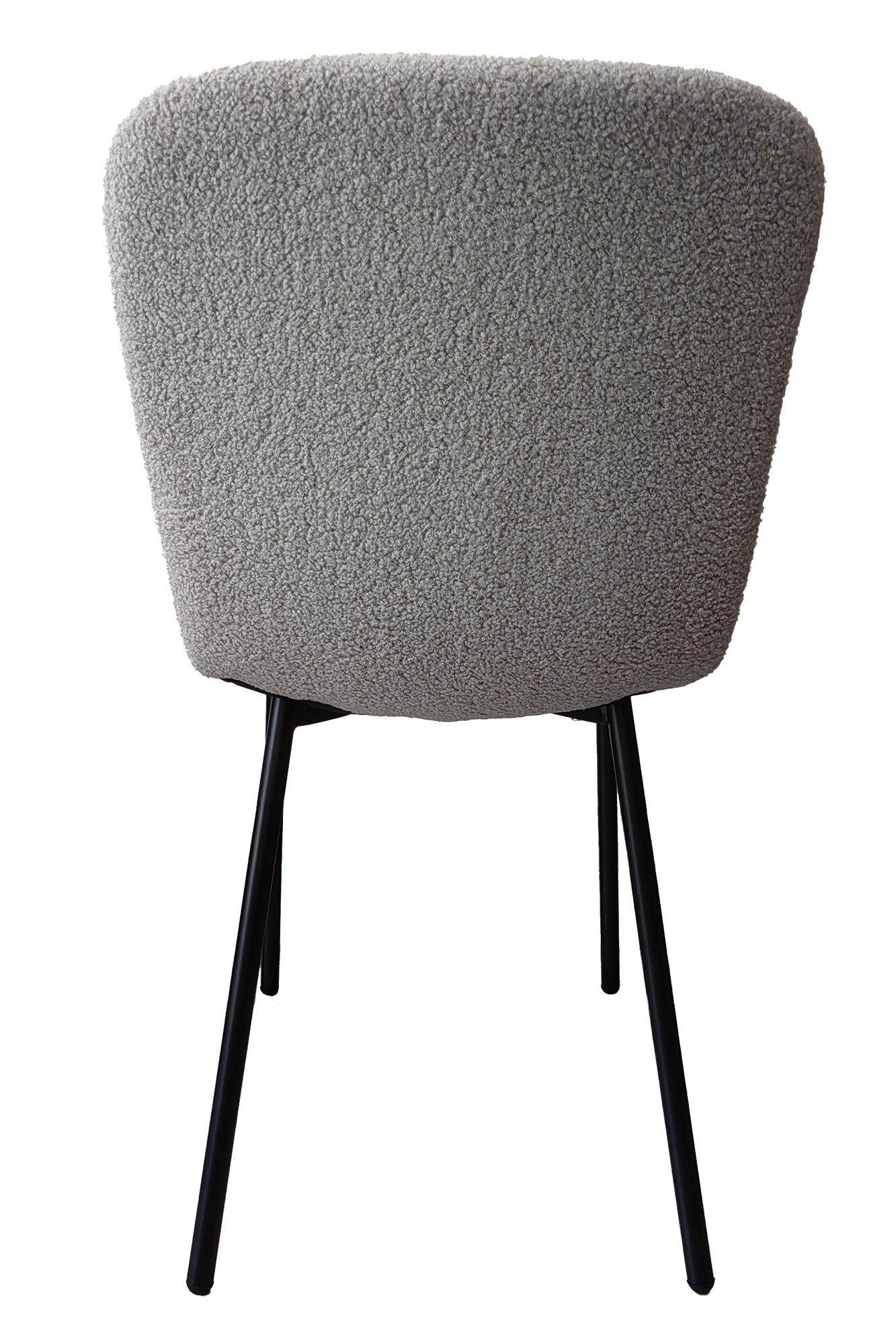 Sales Fever - Stuhl Bouclé Optik 4er Set Hellgrau#