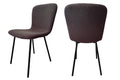 Sales Fever - Stuhl Bouclé Optik 4er Set Dunkelgrau#