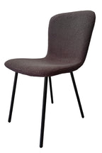 Sales Fever - Stuhl Bouclé Optik 4er Set Dunkelgrau#
