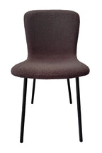 Sales Fever - Stuhl Bouclé Optik 4er Set Dunkelgrau#