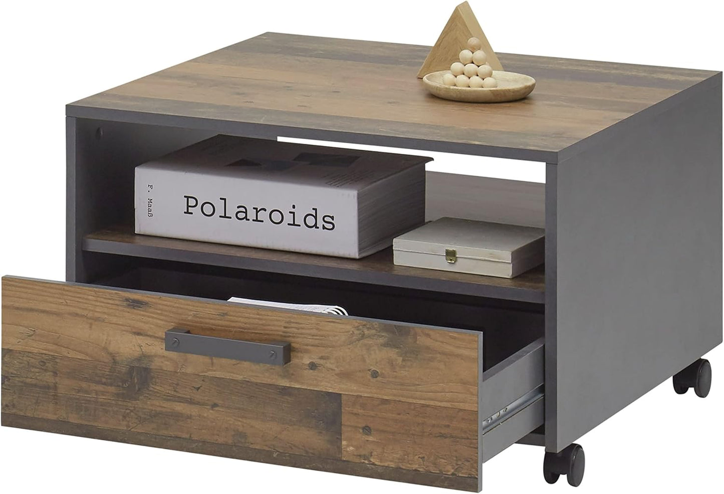 Couchtisch auf Rollen