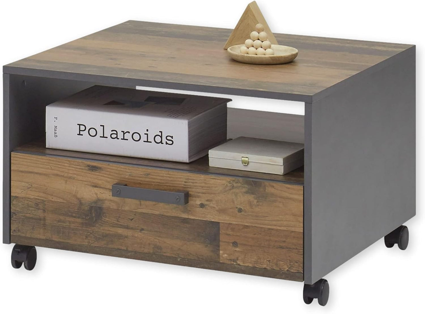 Couchtisch auf Rollen