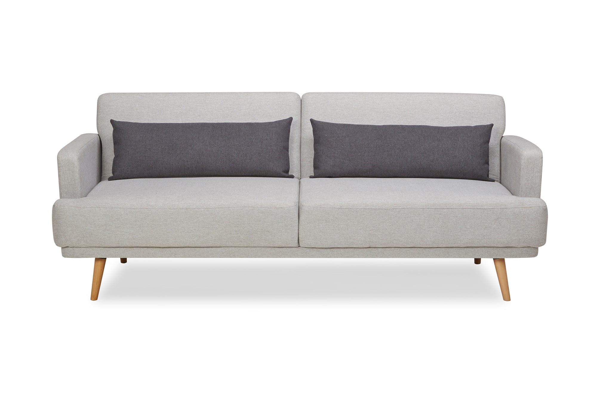 Sales Fever - 3-Sitzer Sofa Webstoff Grau