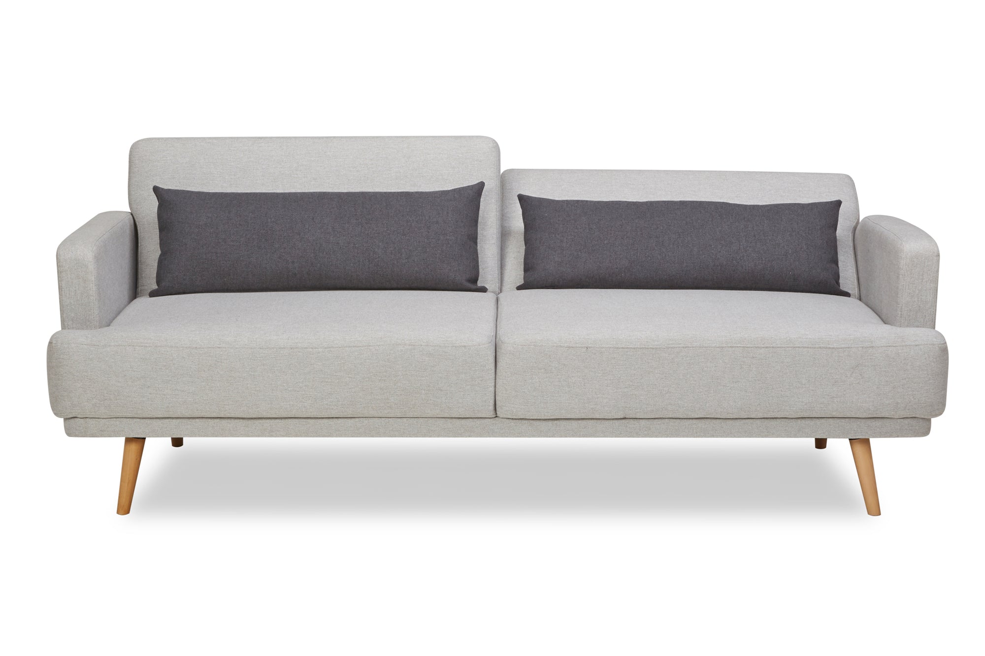 Sales Fever - 3-Sitzer Sofa Webstoff Grau