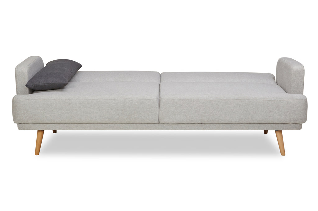 Sales Fever - 3-Sitzer Sofa Webstoff Grau
