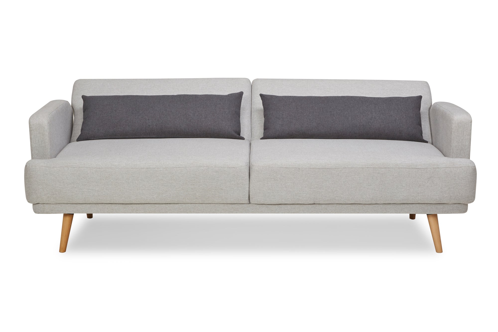 Sales Fever - 3-Sitzer Sofa Webstoff Grau