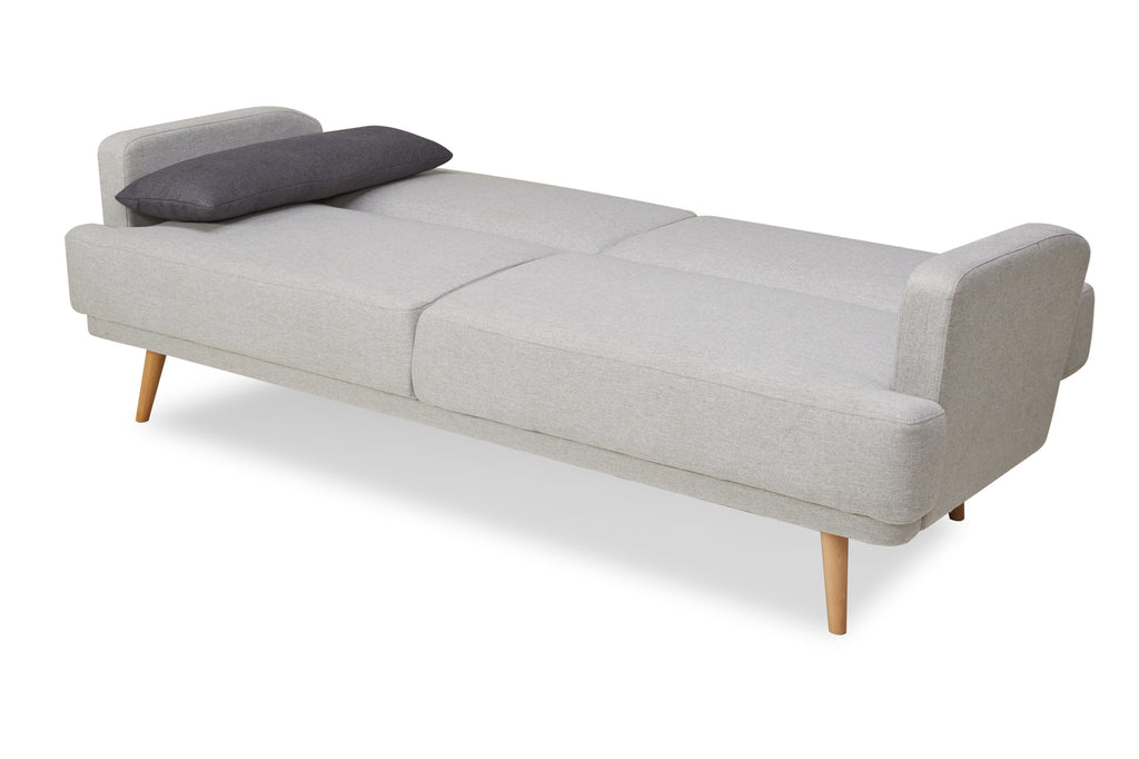 Sales Fever - 3-Sitzer Sofa Webstoff Grau