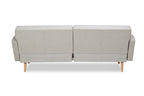Sales Fever - 3-Sitzer Sofa Webstoff Grau