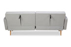 Sales Fever - 3-Sitzer Sofa Webstoff Grau