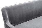 Sales Fever - Sitzbank 160 cm Samt Grau