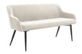 Sales Fever - Sitzbank 160 cm Samt Creme