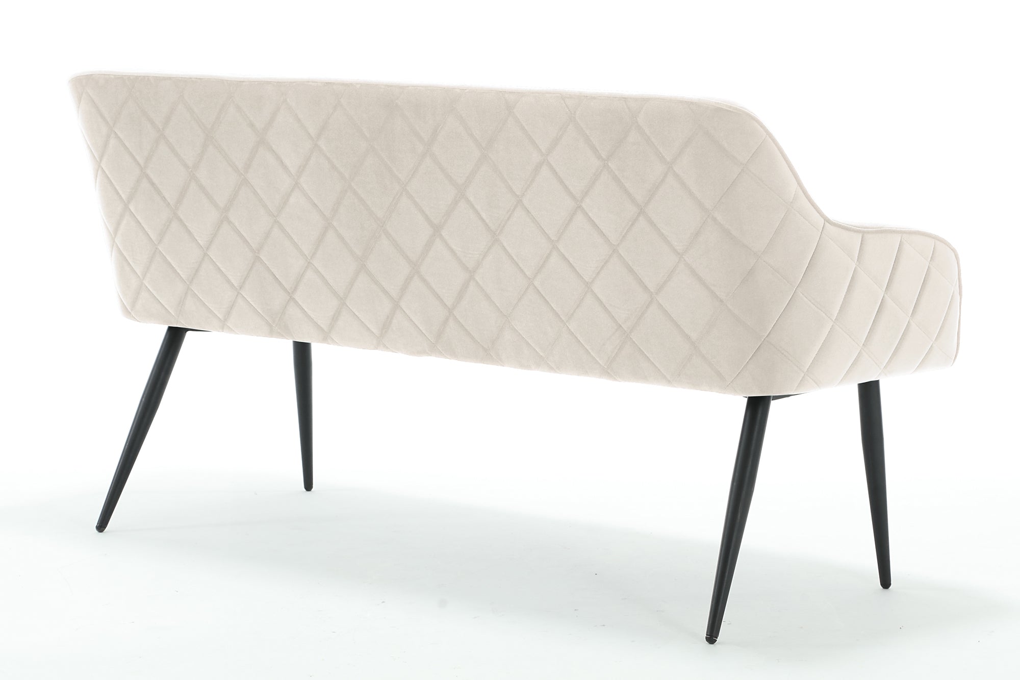 Sales Fever - Sitzbank 160 cm Samt Creme