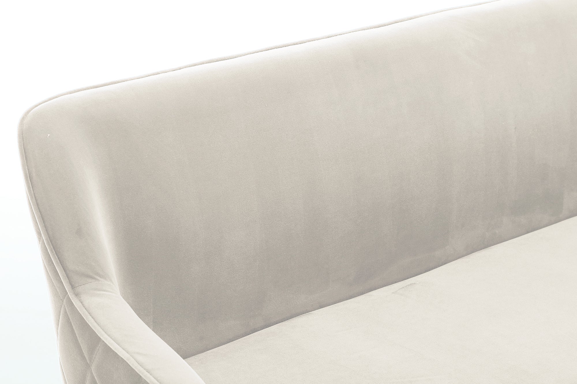 Sales Fever - Sitzbank 160 cm Samt Creme
