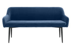 Sales Fever - Sitzbank 160 cm Samt Blau