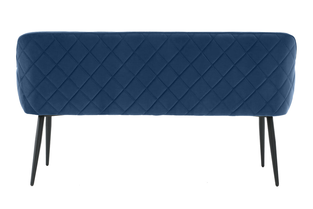 Sales Fever - Sitzbank 160 cm Samt Blau
