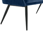 Sales Fever - Sitzbank 160 cm Samt Blau