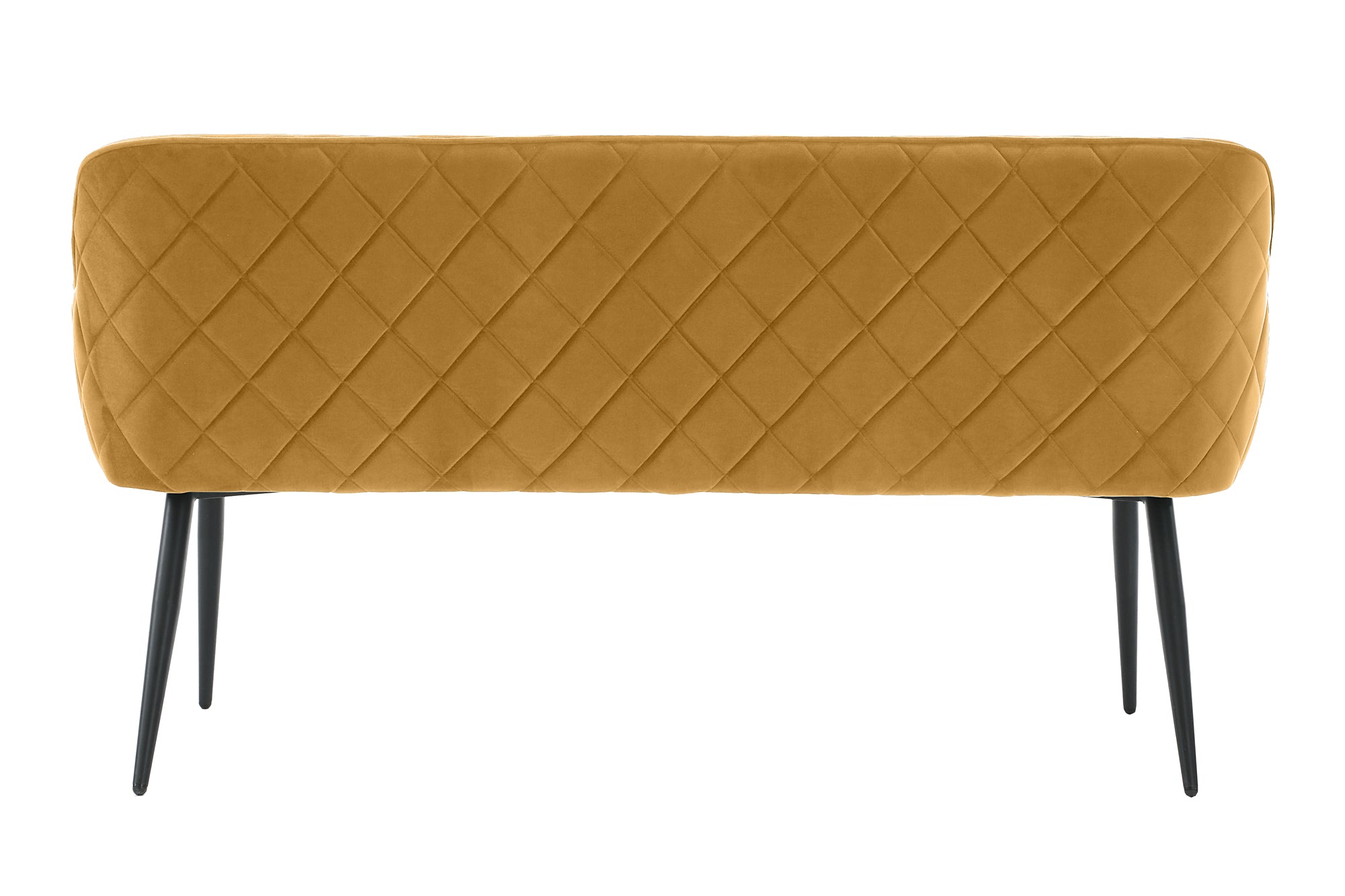 Sales Fever - Sitzbank 160 cm Samt Senfgelb