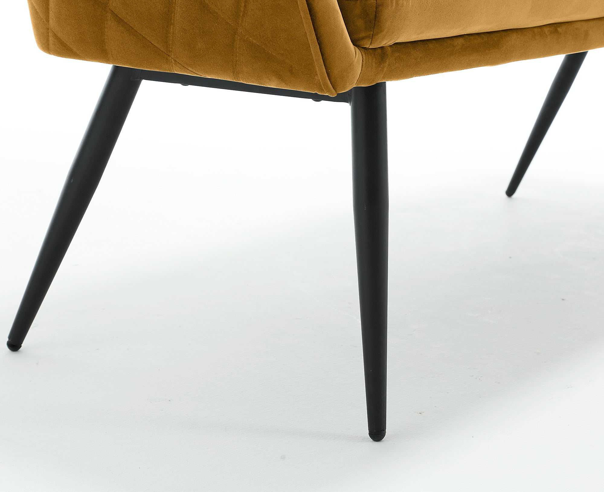 Sales Fever - Sitzbank 160 cm Samt Senfgelb