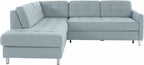 Ecksofa Picasso  mit Bettfunktion und Bettkasten