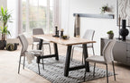 Sales Fever - Stuhl 2er Set Hellgrau#