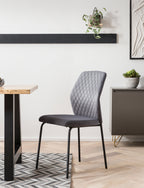 Sales Fever - Stuhl 2er Set Grau#