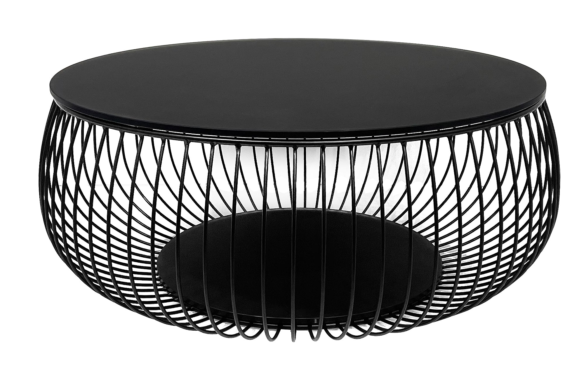 Sales Fever - Couchtisch Ø 86 cm Schwarz