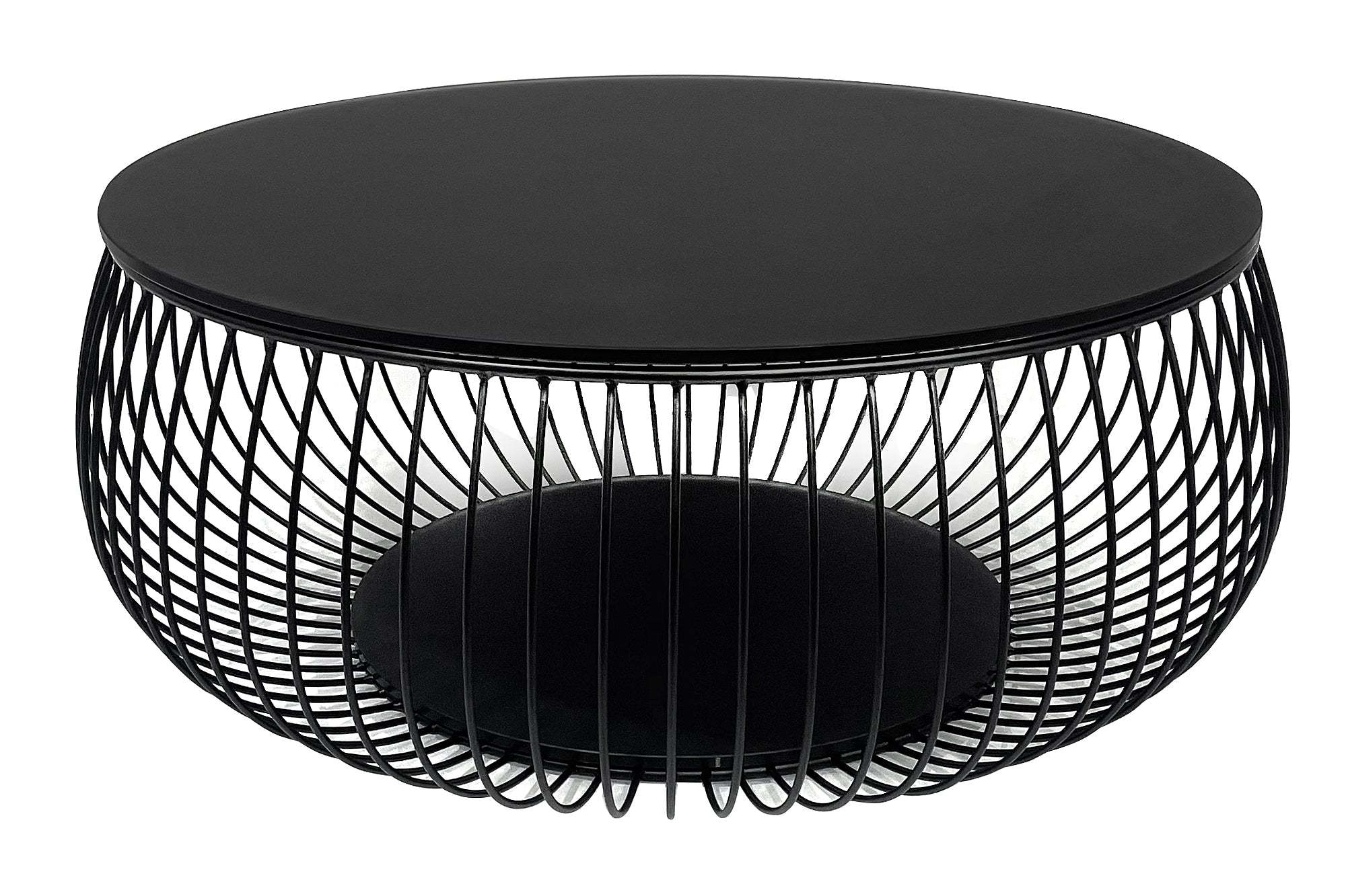 Sales Fever - Couchtisch Ø 86 cm Schwarz