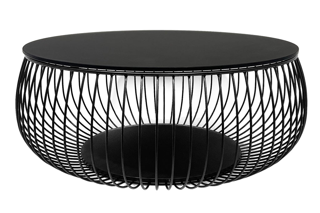 Sales Fever - Couchtisch Ø 86 cm Schwarz
