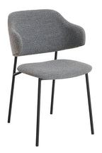 Sales Fever - Armlehnstuhl Bouclé 2er Set Dunkelgrau