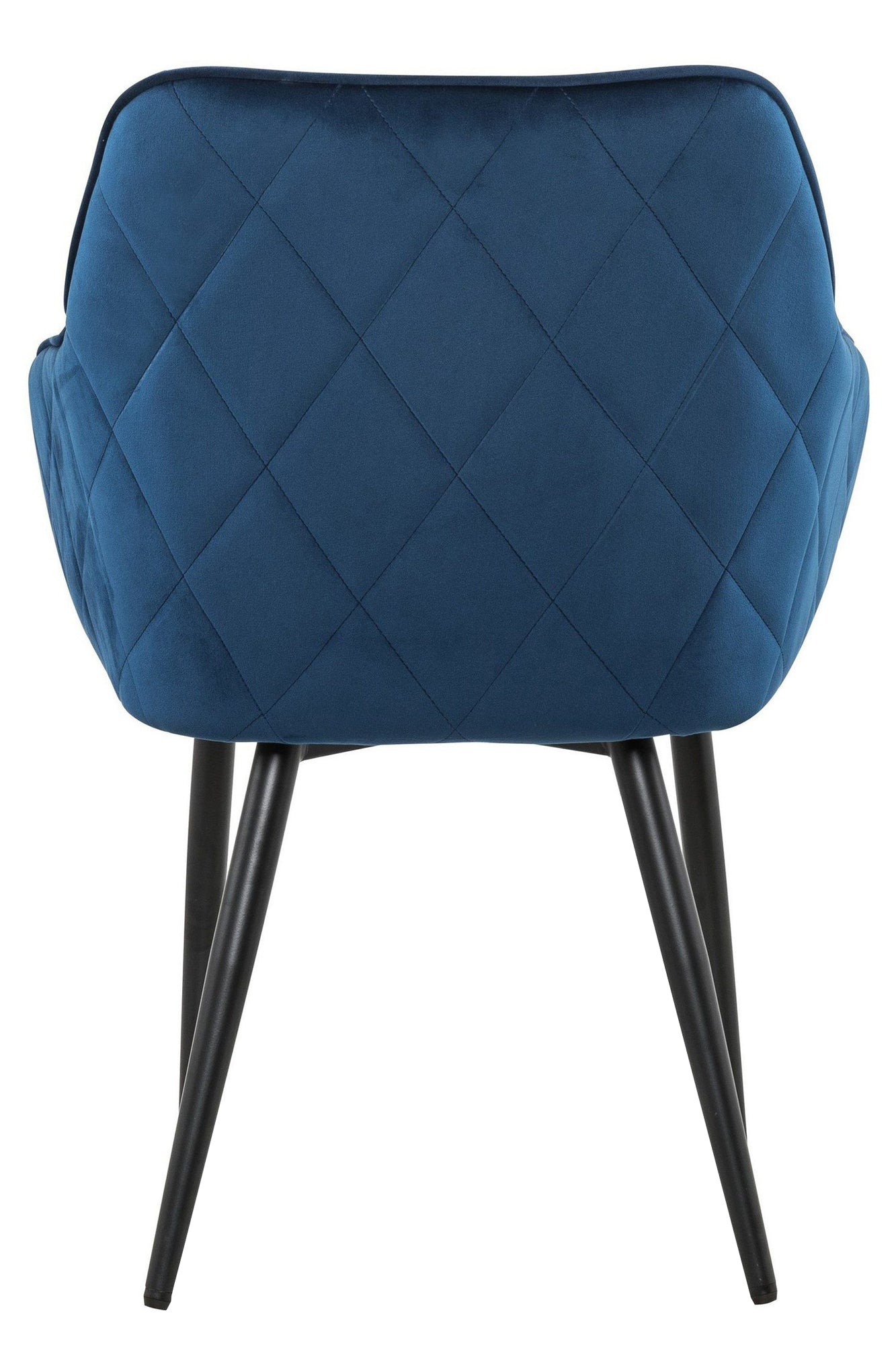 Sales Fever - Esszimmerstuhl blau Samt