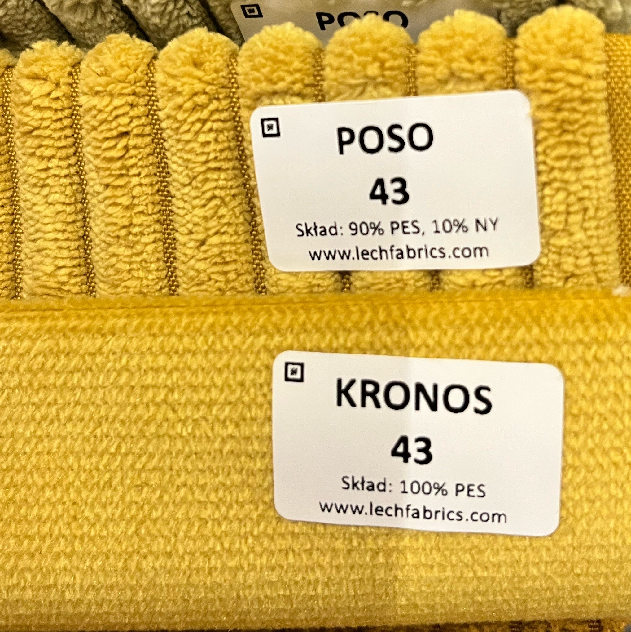 Wohnlandschaft Ottomane rechts Velourstoff Paros / Kronos -vorbestellbar-