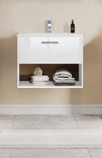 Waschbeckenunterschrank Trento Light Hochglanz mini