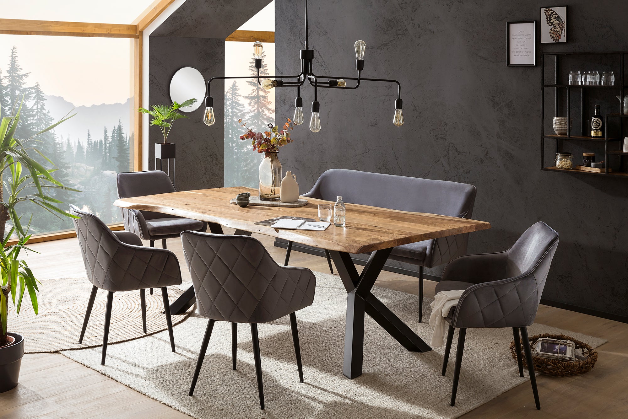 Sales Fever - Essgruppe 6 tlg. 200x100 cm
