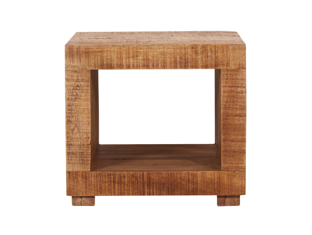 Möbilia - Couchtisch 50x50x45 cm natur
