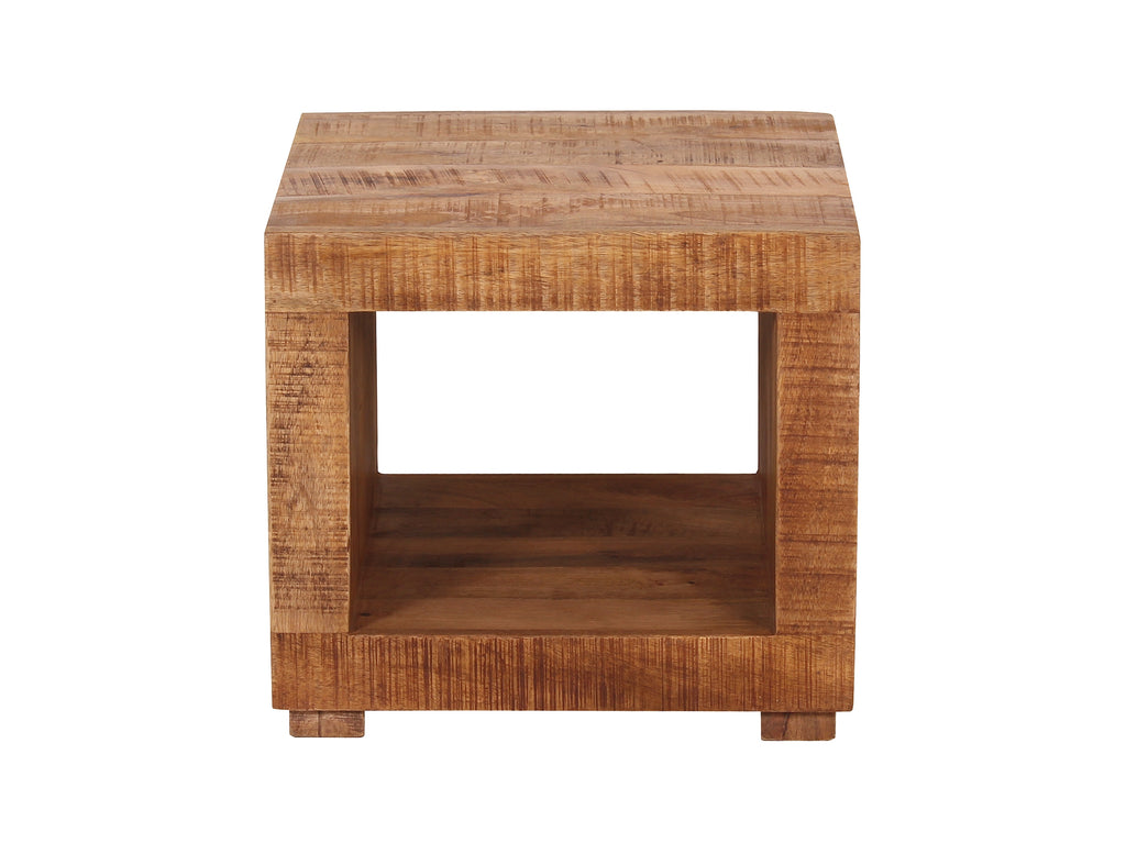 Möbilia - Couchtisch 50x50x45 cm natur