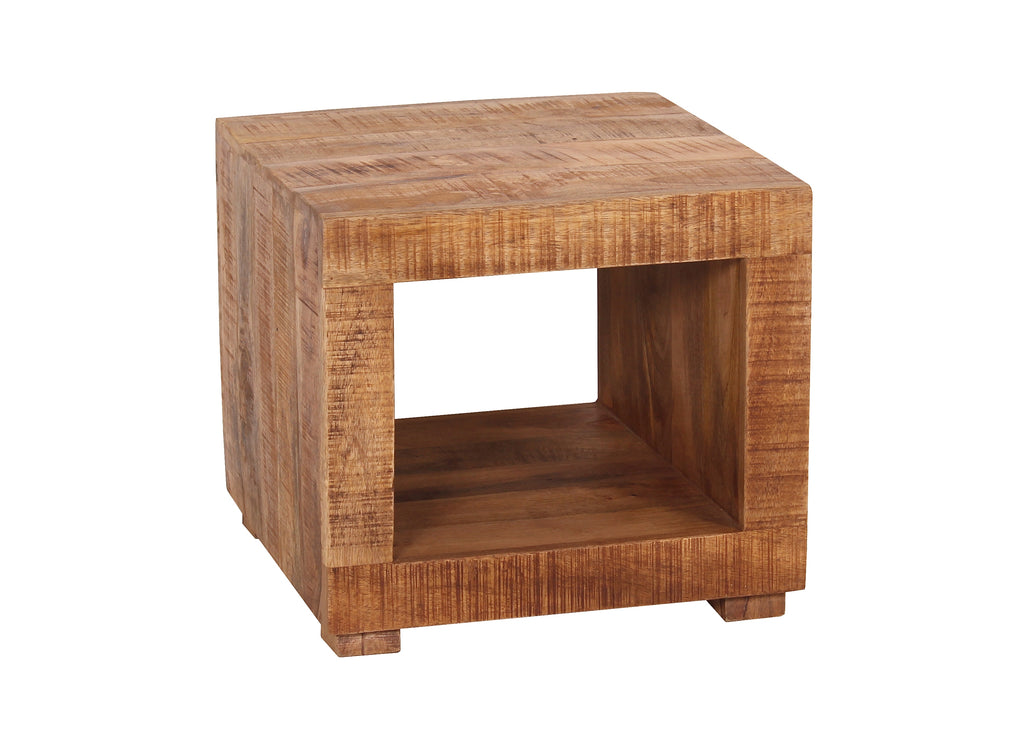 Möbilia - Couchtisch 50x50x45 cm natur