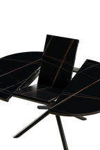 Sales Fever - Esstisch Ø120 cm Schwarz