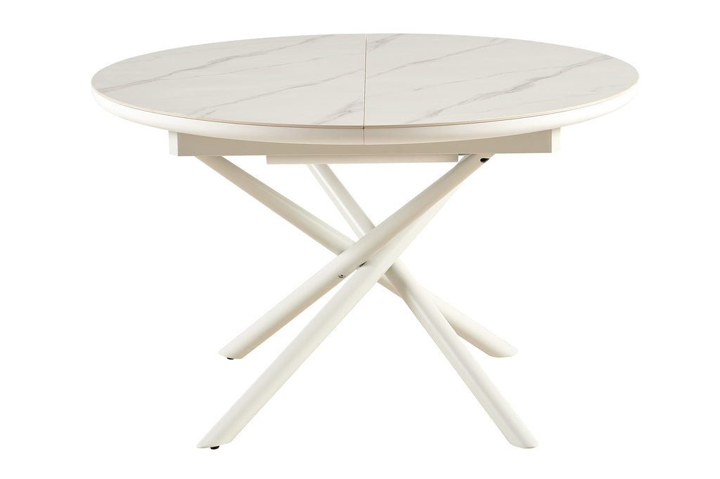 Sales Fever - Esstisch Ø120 cm Weiß