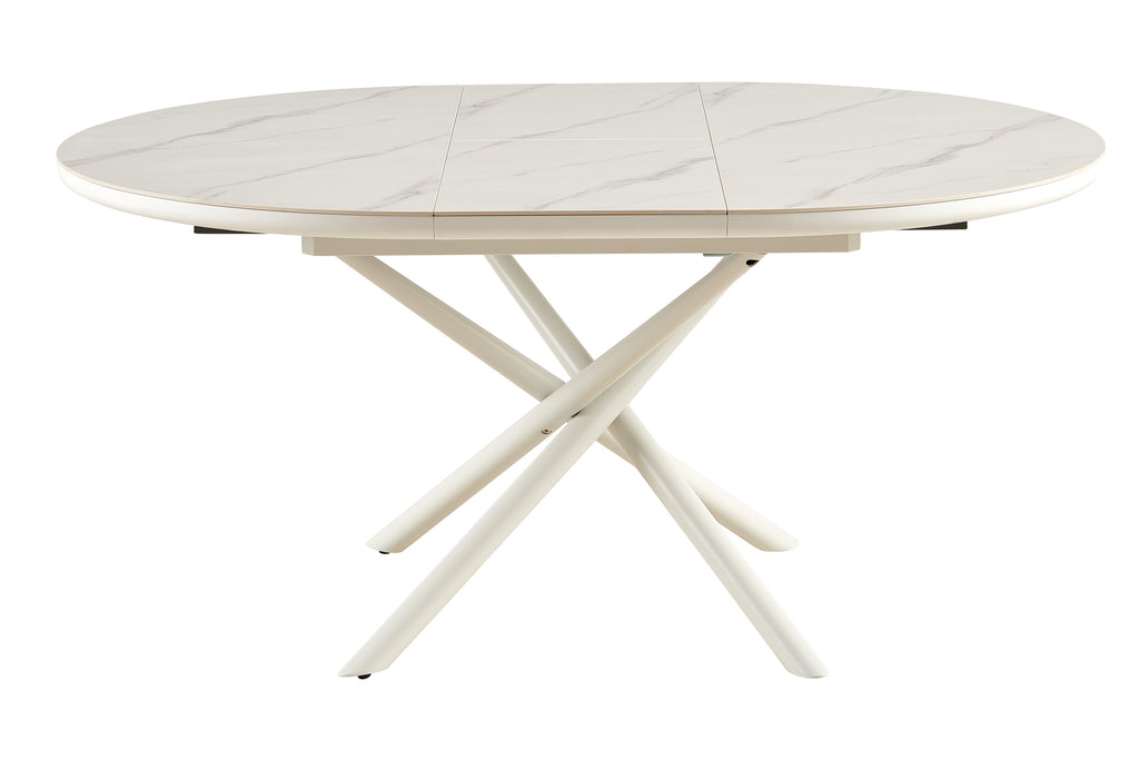 Sales Fever - Esstisch Ø120 cm Weiß