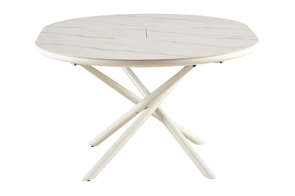 Sales Fever - Esstisch Ø120 cm Weiß