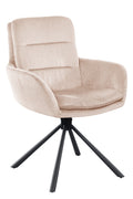 Sales Fever - Armlehnstuhl in Cord-Optik Beige