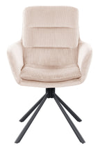 Sales Fever - Armlehnstuhl in Cord-Optik Beige