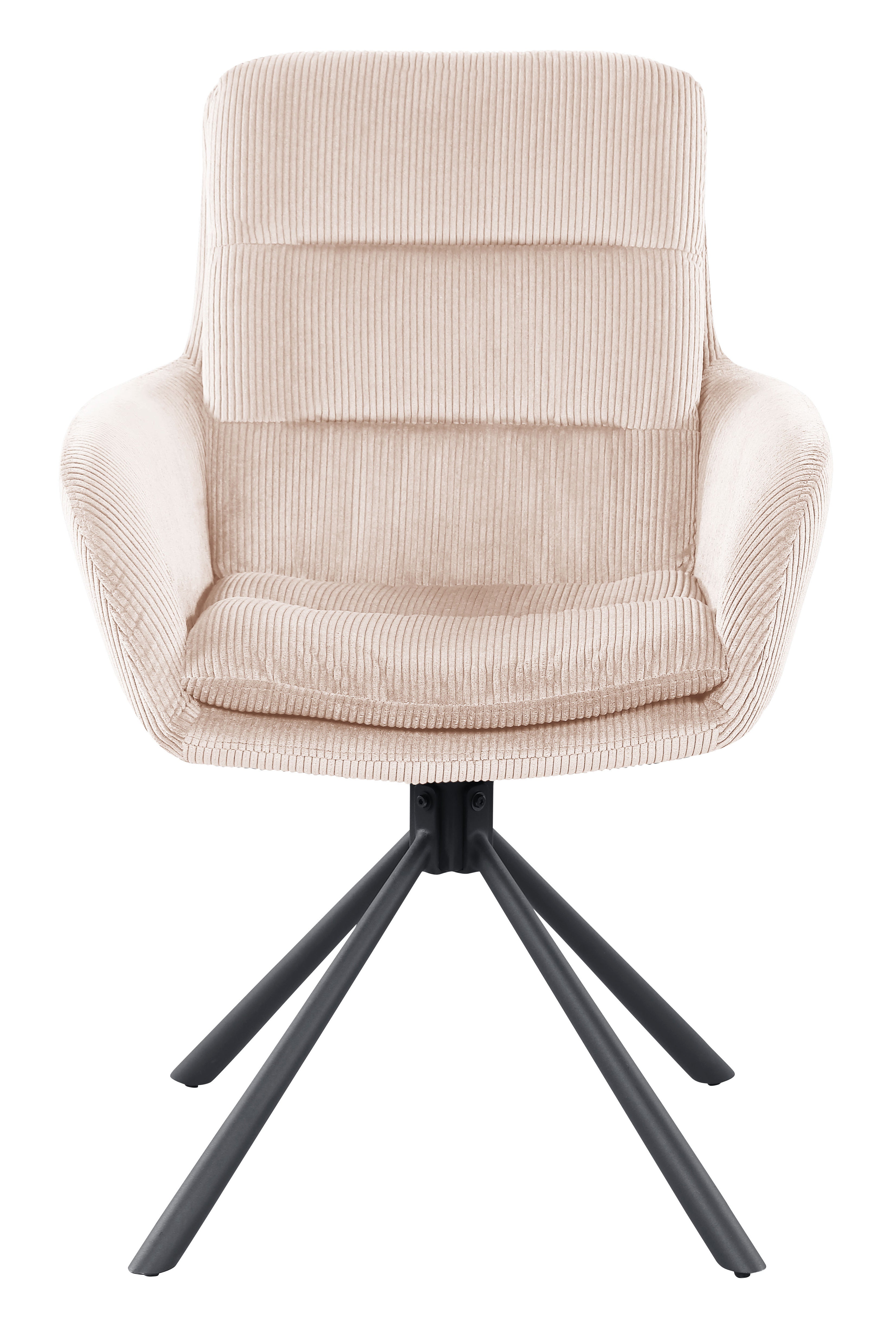 Sales Fever - Armlehnstuhl in Cord-Optik Beige