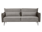 Sales Fever - 3-Sitzer Sofa Samt Grau