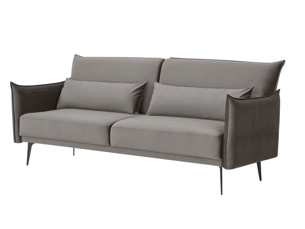 Sales Fever - 3-Sitzer Sofa Samt Grau