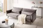 Sales Fever - 3-Sitzer Sofa Samt Grau