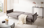 Sales Fever - 3-Sitzer Sofa Samt Grau