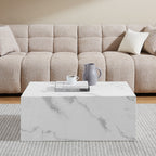 Sales Fever - Couchtisch Weiß 90x60 cm