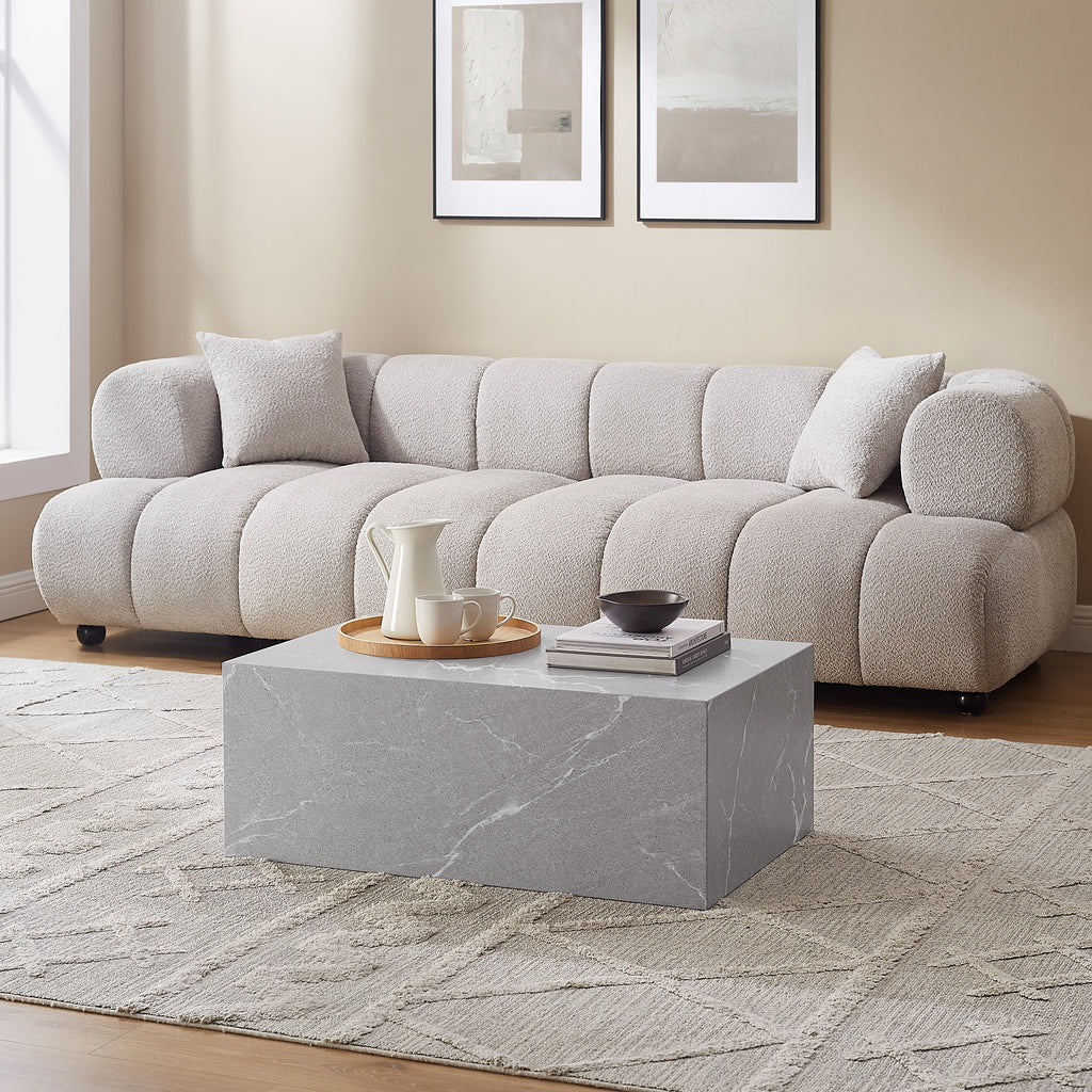 Sales Fever - Couchtisch Grau 90x60 cm